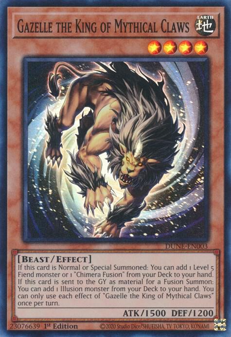 Gazelle the King of Mythical Claws card image