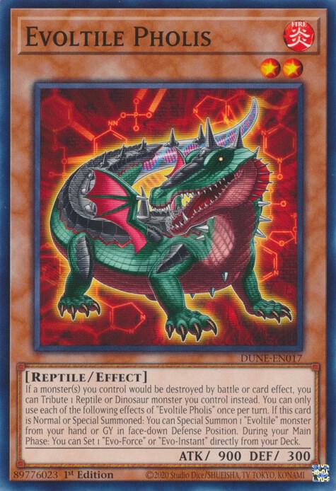 Evoltile Pholis card image