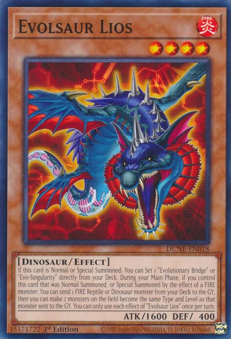 Evolsaur Lios card image