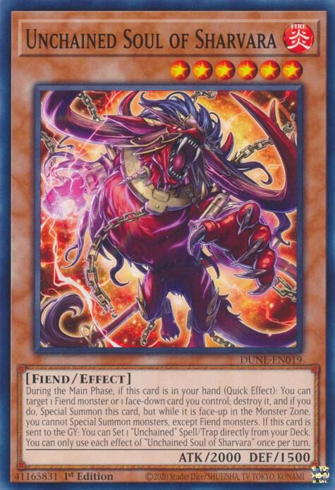 Unchained Soul of Sharvara card image