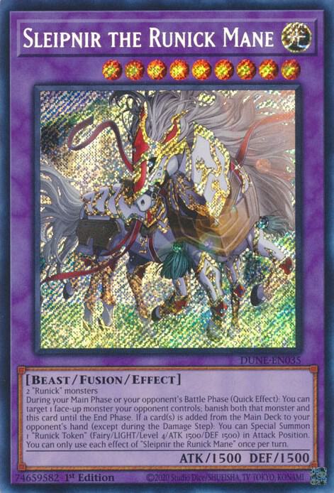 Sleipnir the Runick Mane card image