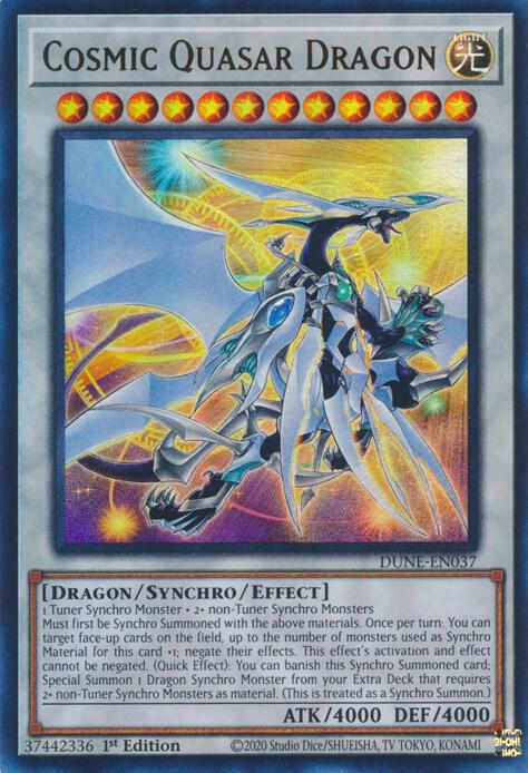 Cosmic Quasar Dragon card image