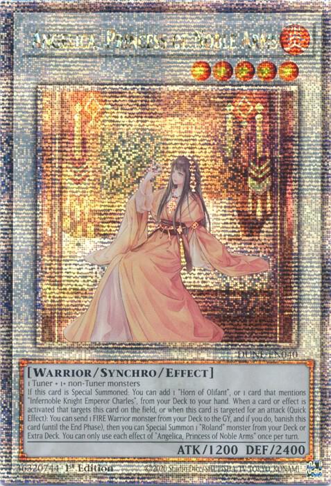 Angelica, Princess of Noble Arms (Quarter Century Secret Rare) card image