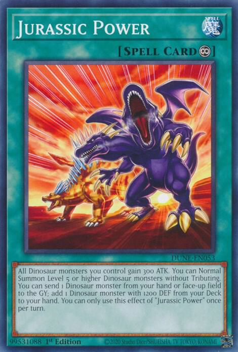 Jurassic Power card image