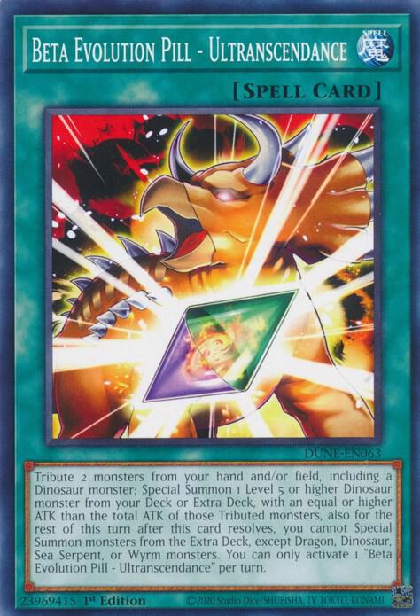 Beta Evolution Pill - Ultranscendance card image