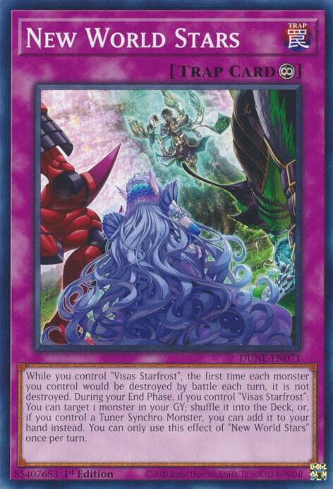 New World Stars card image