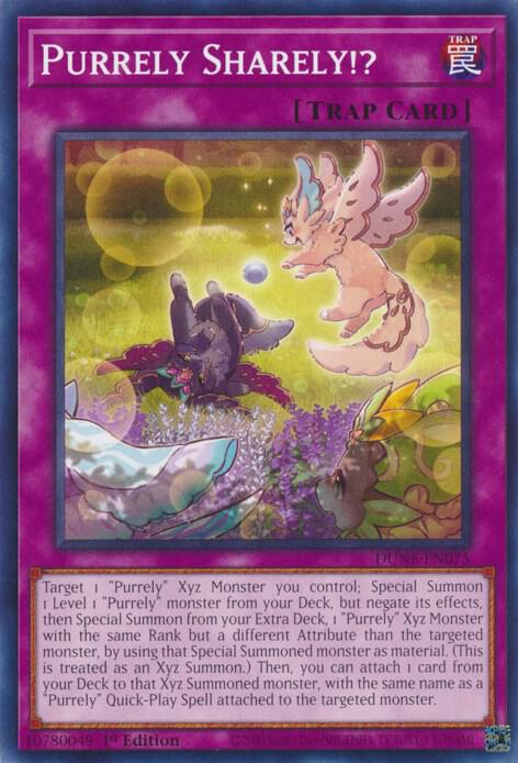 Purrely Sharely!? card image