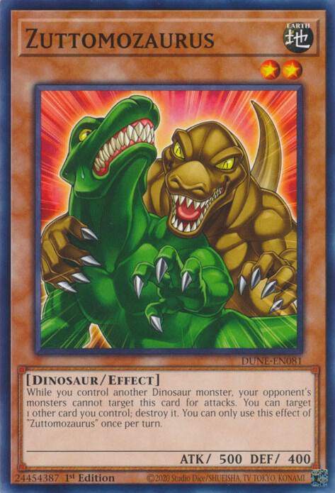 Zuttomozaurus card image
