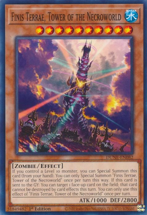 Finis Terrae, Tower of the Necroworld card image