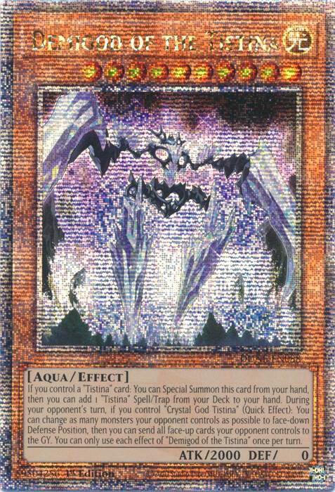 Demigod of the Tistina (Quarter Century Secret Rare) card image