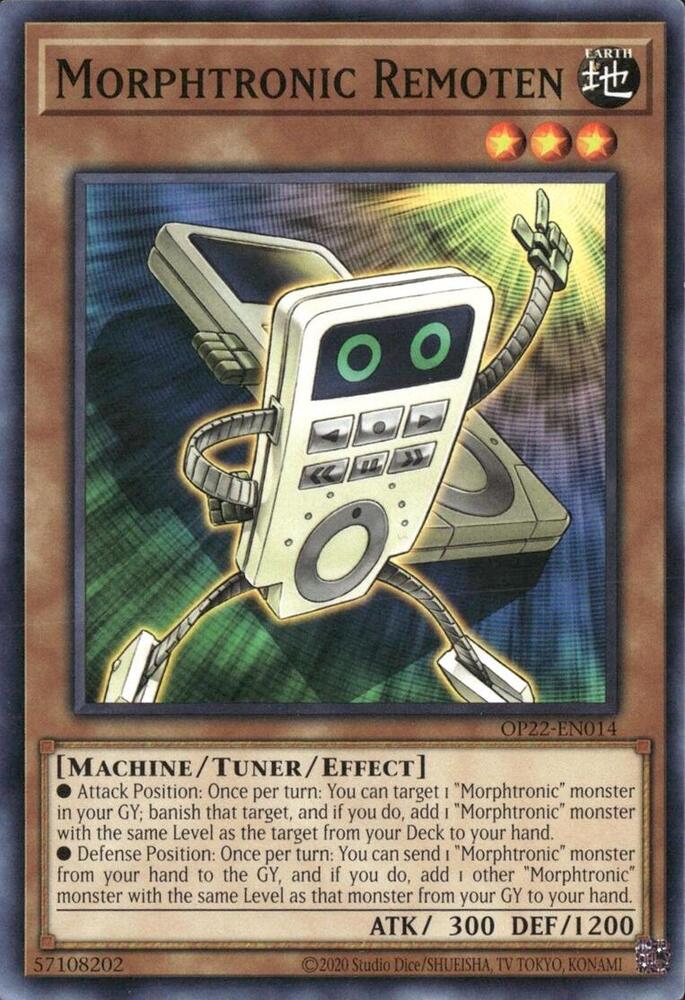 Morphtronic Remoten card image