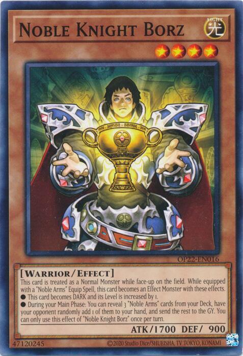 Noble Knight Borz card image