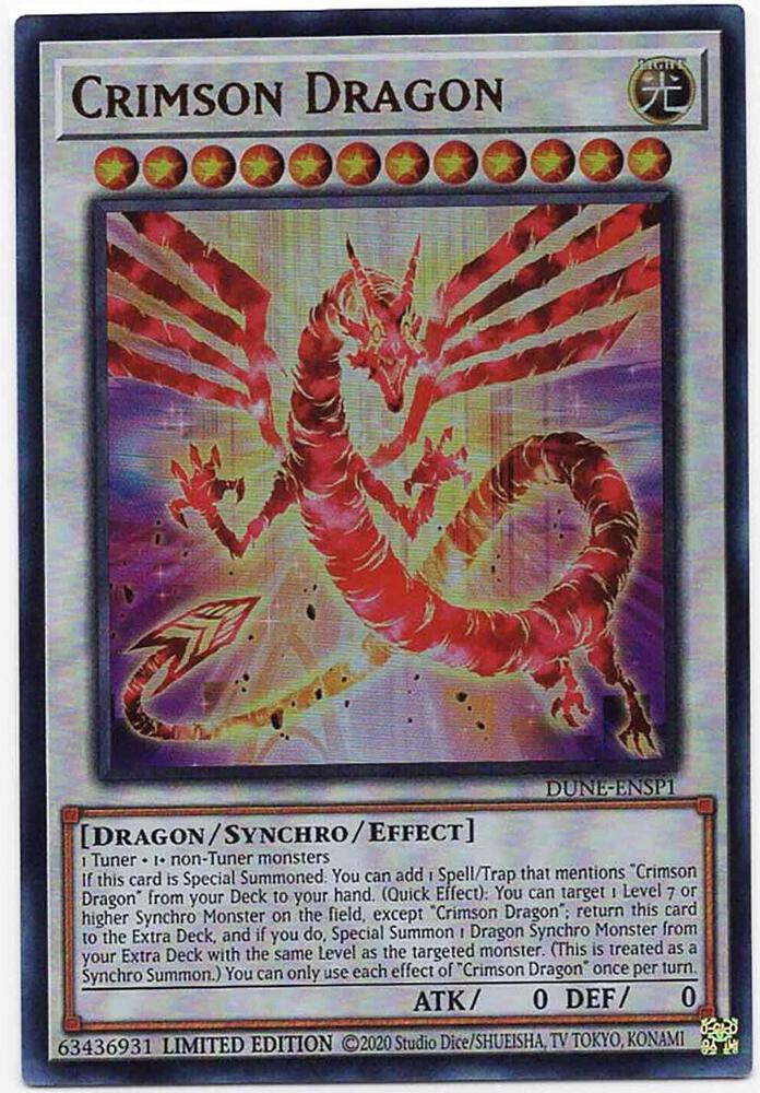 Crimson Dragon (DUNE-ENSP1) card image
