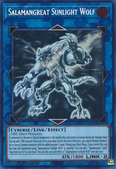 Salamangreat Sunlight Wolf card image