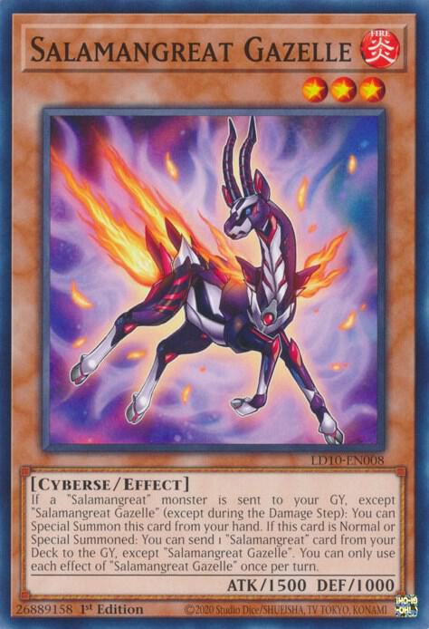 Salamangreat Gazelle card image