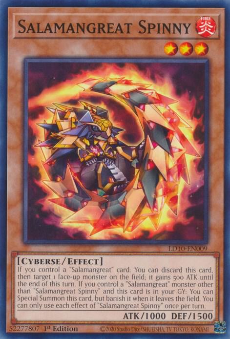 Salamangreat Spinny card image