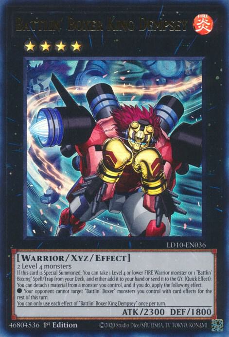 Battlin' Boxer King Dempsey card image