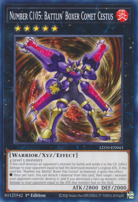 Number C105: Battlin' Boxer Comet Cestus card image