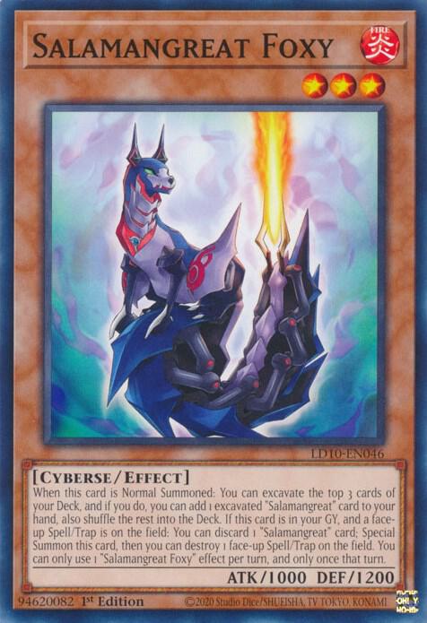 Salamangreat Foxy card image