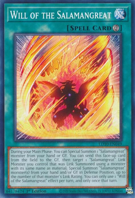Will of the Salamangreat card image