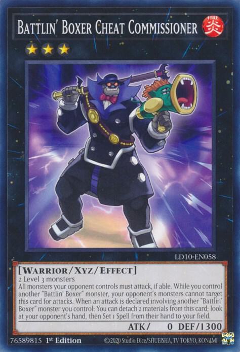 Battlin' Boxer Cheat Commissioner card image