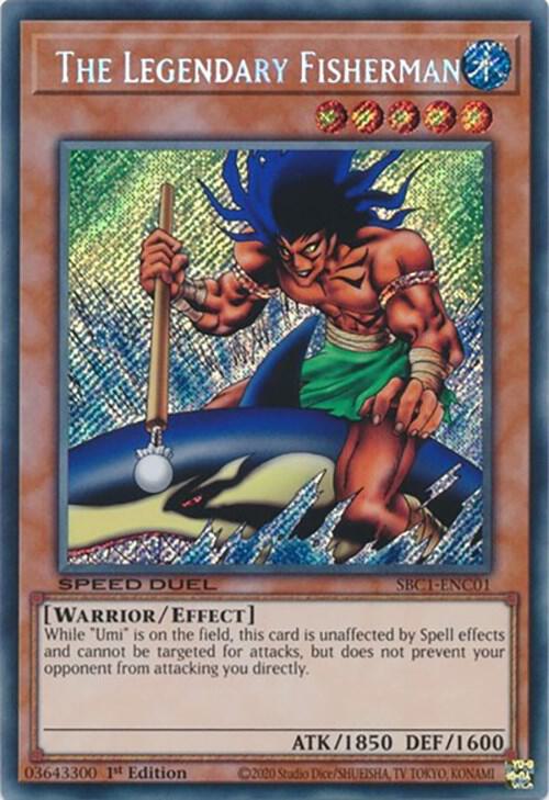 The Legendary Fisherman (Secret Rare) card image