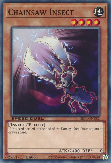 Chainsaw Insect card image