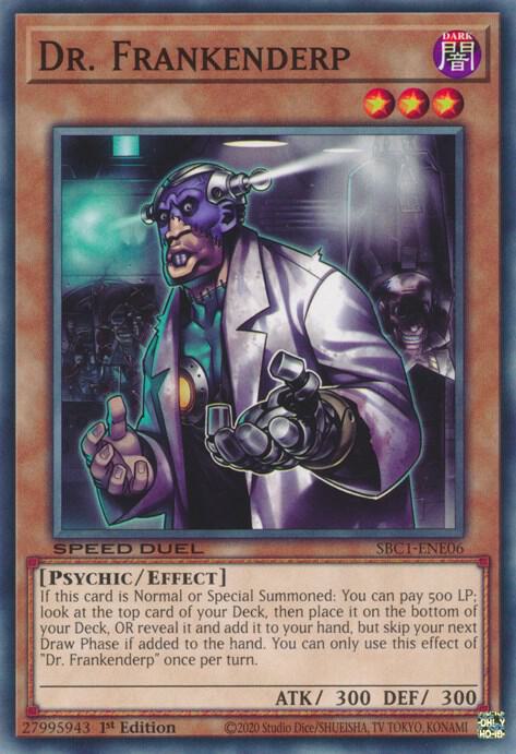 Dr. Frankenderp card image