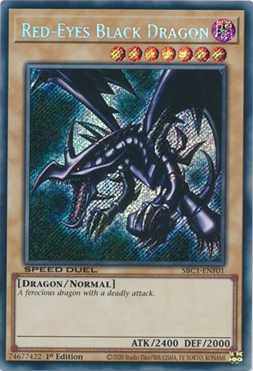Red-Eyes Black Dragon (Secret Rare) card image