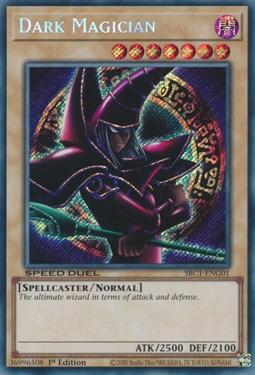 Dark Magician (G) (Secret Rare) card image