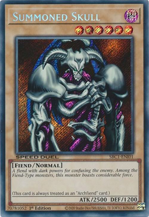 Summoned Skull (Secret Rare) card image