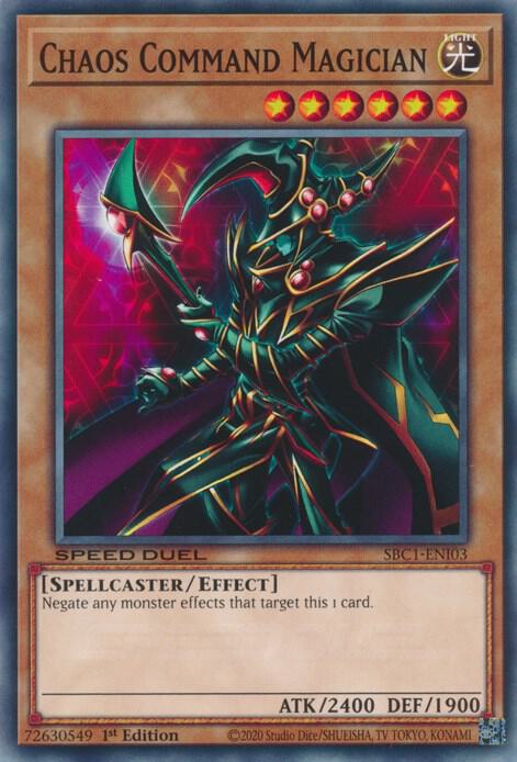 Chaos Command Magician card image