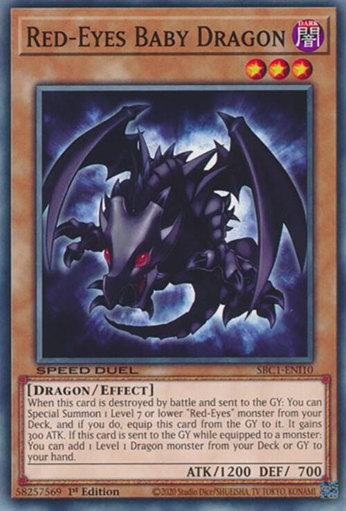 Red-Eyes Baby Dragon card image
