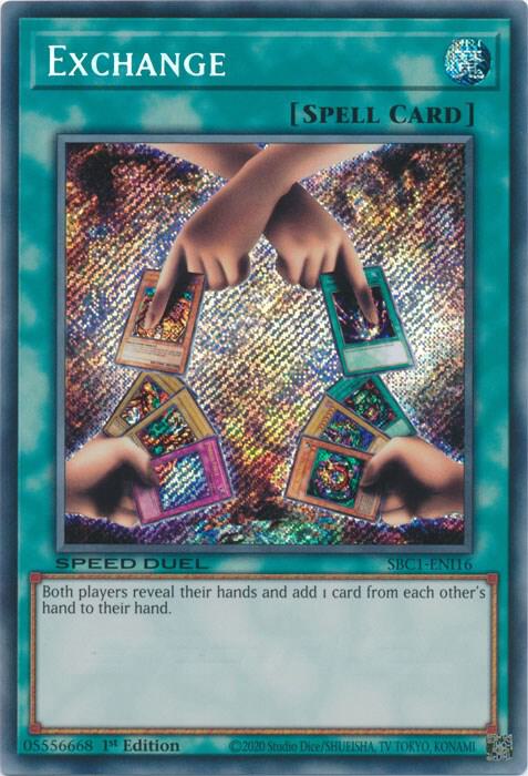 Exchange (Secret Rare) card image