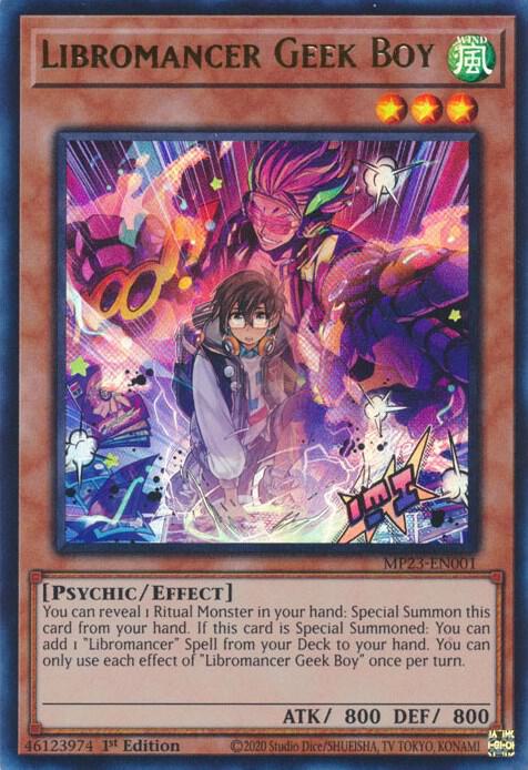 Libromancer Geek Boy card image