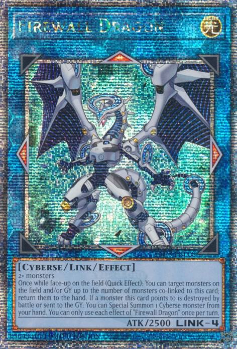 Firewall Dragon (Quarter Century Secret Rare) card image