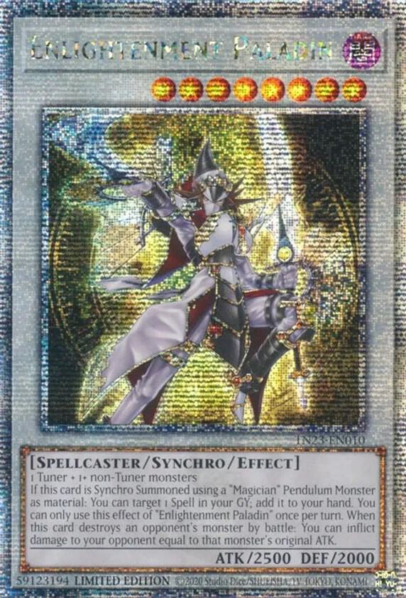Enlightenment Paladin (Quarter Century Secret Rare) card image