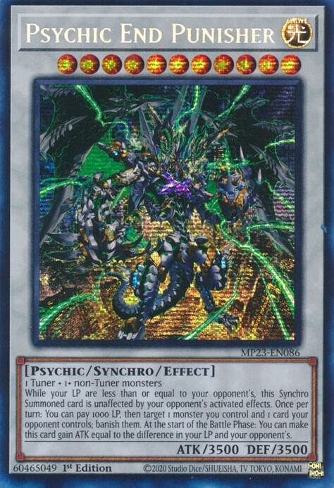 Psychic End Punisher card image