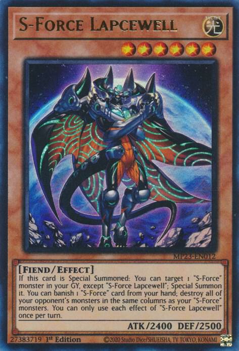 S-Force Lapcewell card image