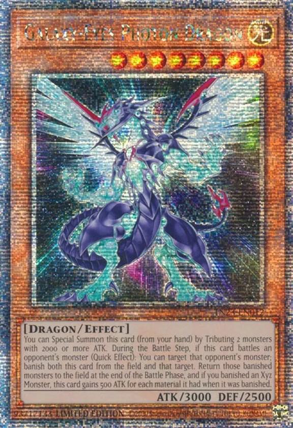 Galaxy-Eyes Photon Dragon (Quarter Century Secret Rare) card image