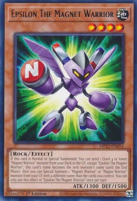 Epsilon The Magnet Warrior card image