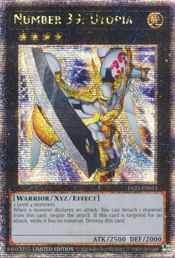 Number 39: Utopia (Quarter Century Secret Rare) card image