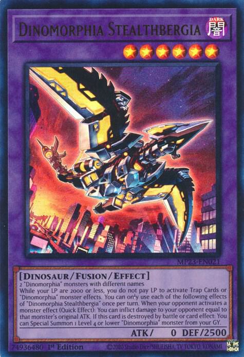 Dinomorphia Stealthbergia card image