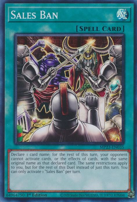 Sales Ban card image