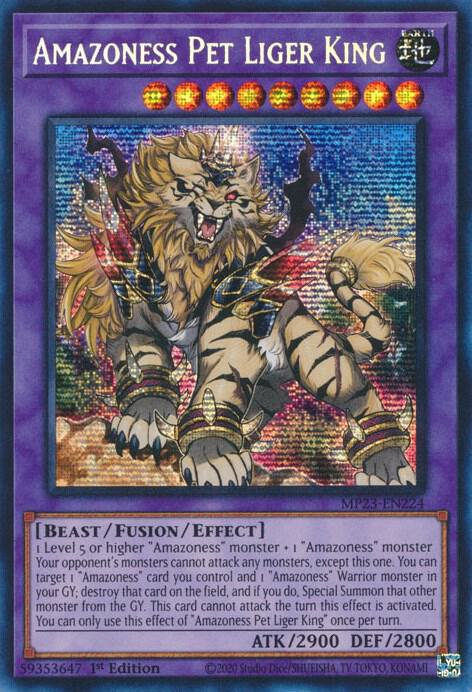 Amazoness Pet Liger King card image