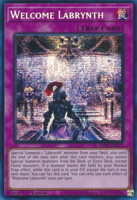 Welcome Labrynth card image