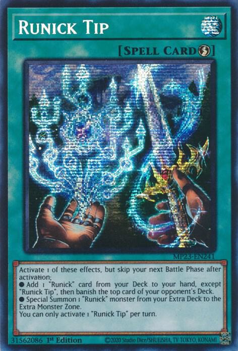Runick Tip card image