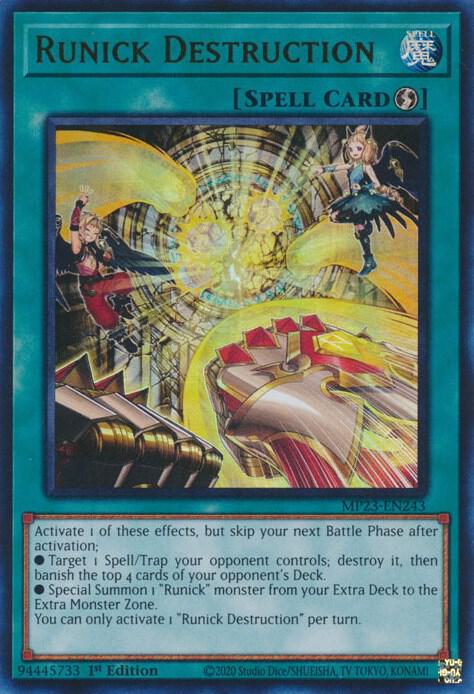 Runick Destruction card image