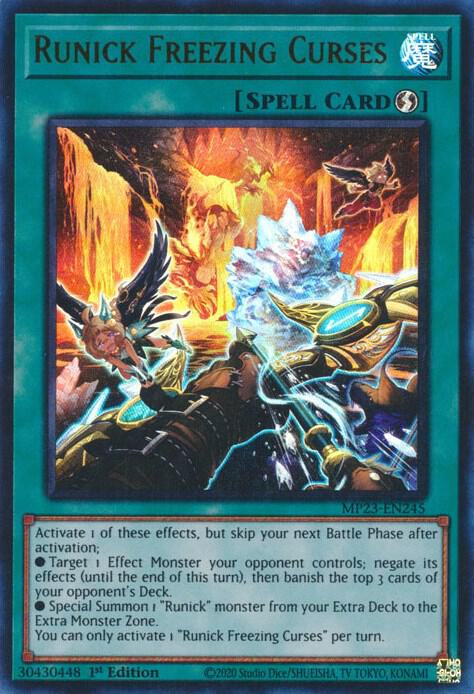 Runick Freezing Curses card image