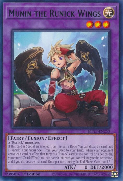 Munin the Runick Wings card image